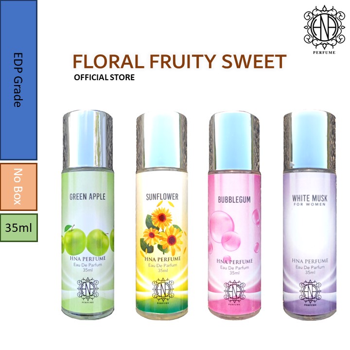 FLORAL FRUITY SWEET COLLECTION BY HNA PERFUME (35ML) Inspired Perfume Eau De Parfum EDP AAA Grade