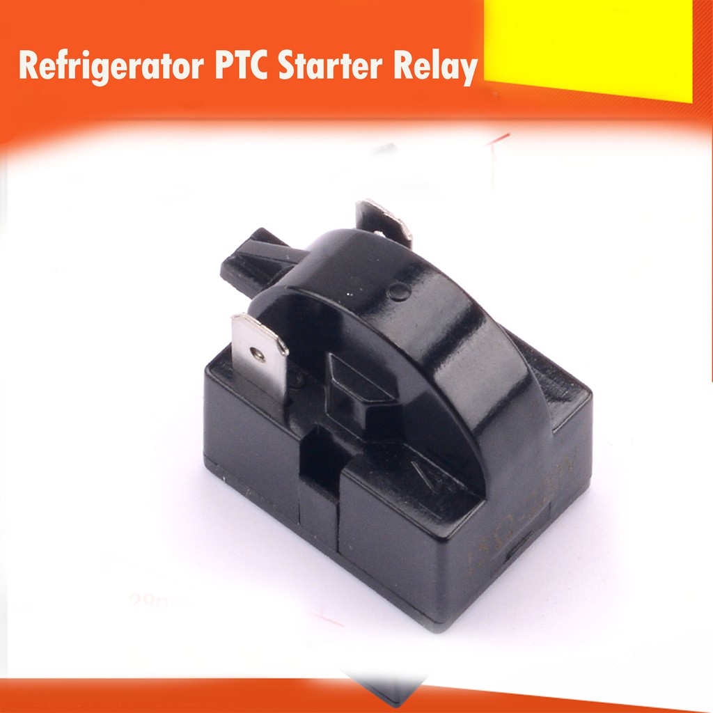 Refrigerator PTC Starter Relay 22 Ohm Pin Compressor Thermal Overload