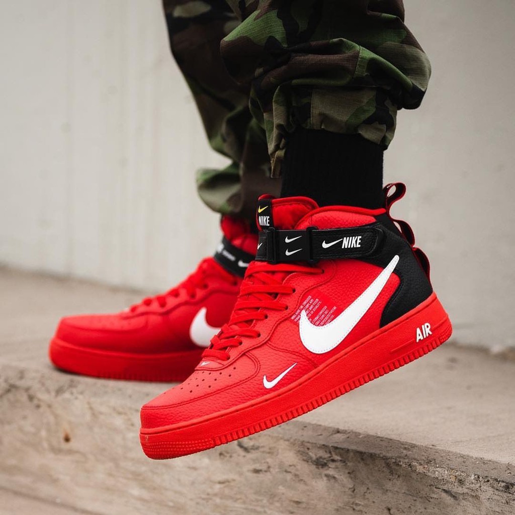 air force 1 high utility red