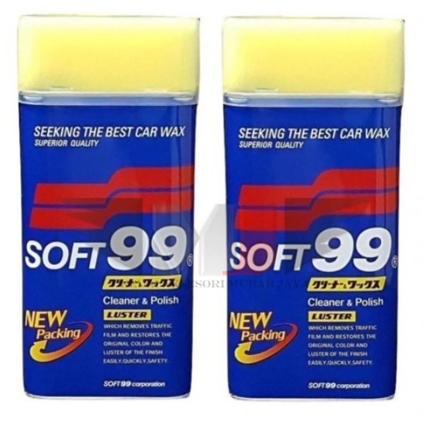100% ori Soft 99 Luster Cleaner & Wax Liquid Made in Japan (530ML)