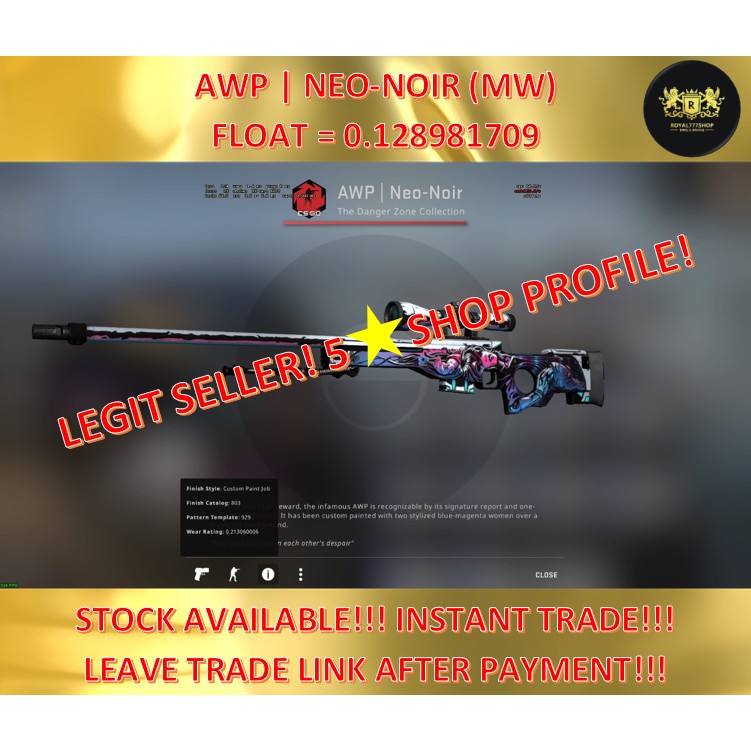CHEAP Counter Strike CSGO SKIN WITHIN 24/7 TRADE!!! READY