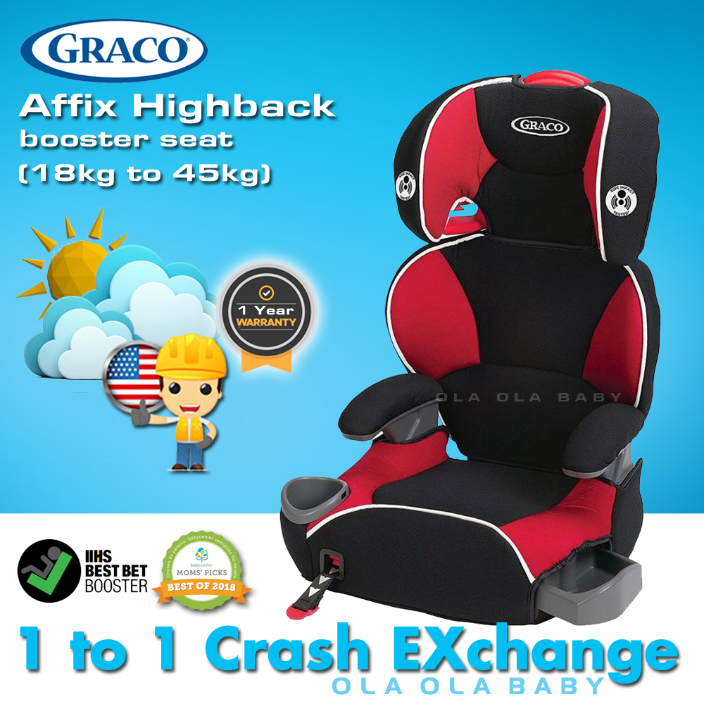 Graco Affix Highback Booster Seat Shopee Malaysia
