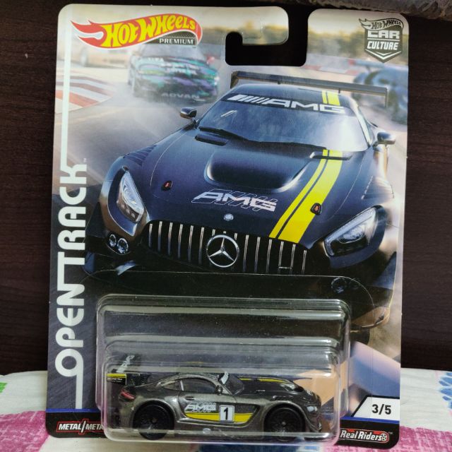 Hot Wheels 16 Mercedes Amg Gt3 Premium Open Track Shopee Malaysia 6416