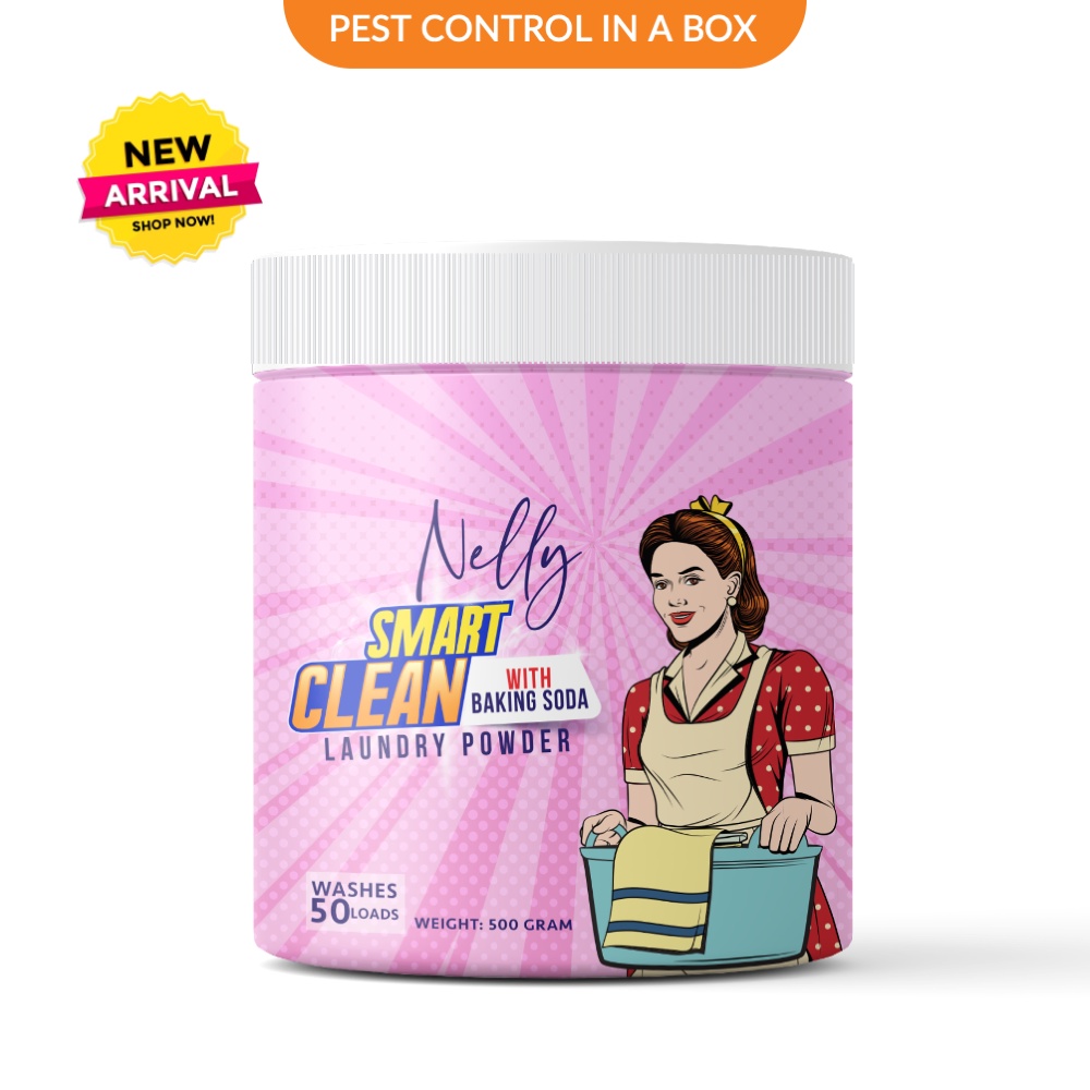 Nelly Baking Soda Laundry Detergent Powder 500gram Shopee Malaysia