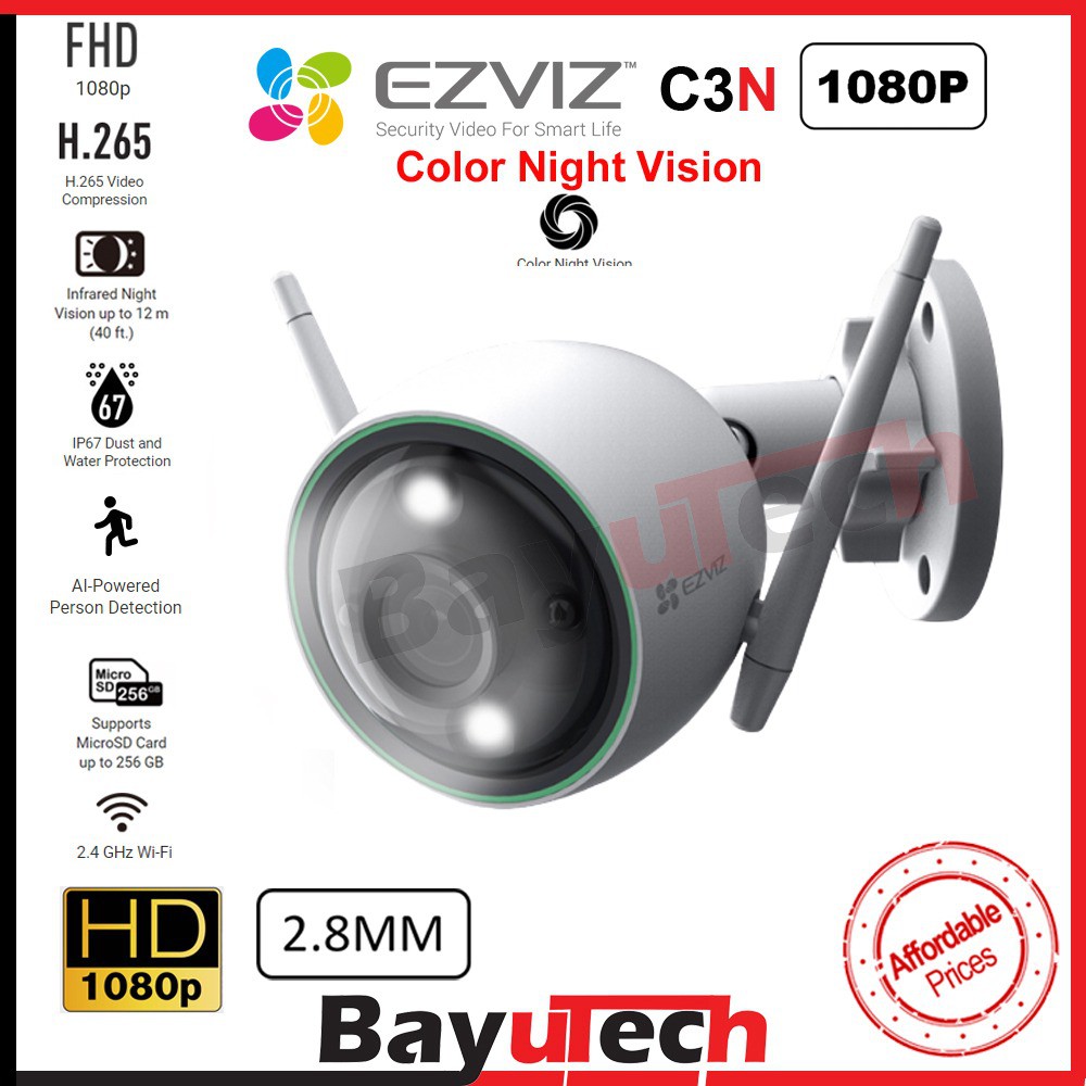 ezviz c3n color night vision