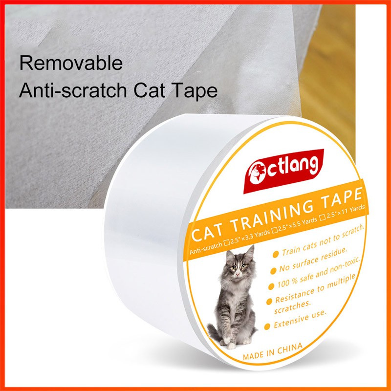 Cat Scratch Deterrent Tape Antiscratch Training Double Sided Carpet