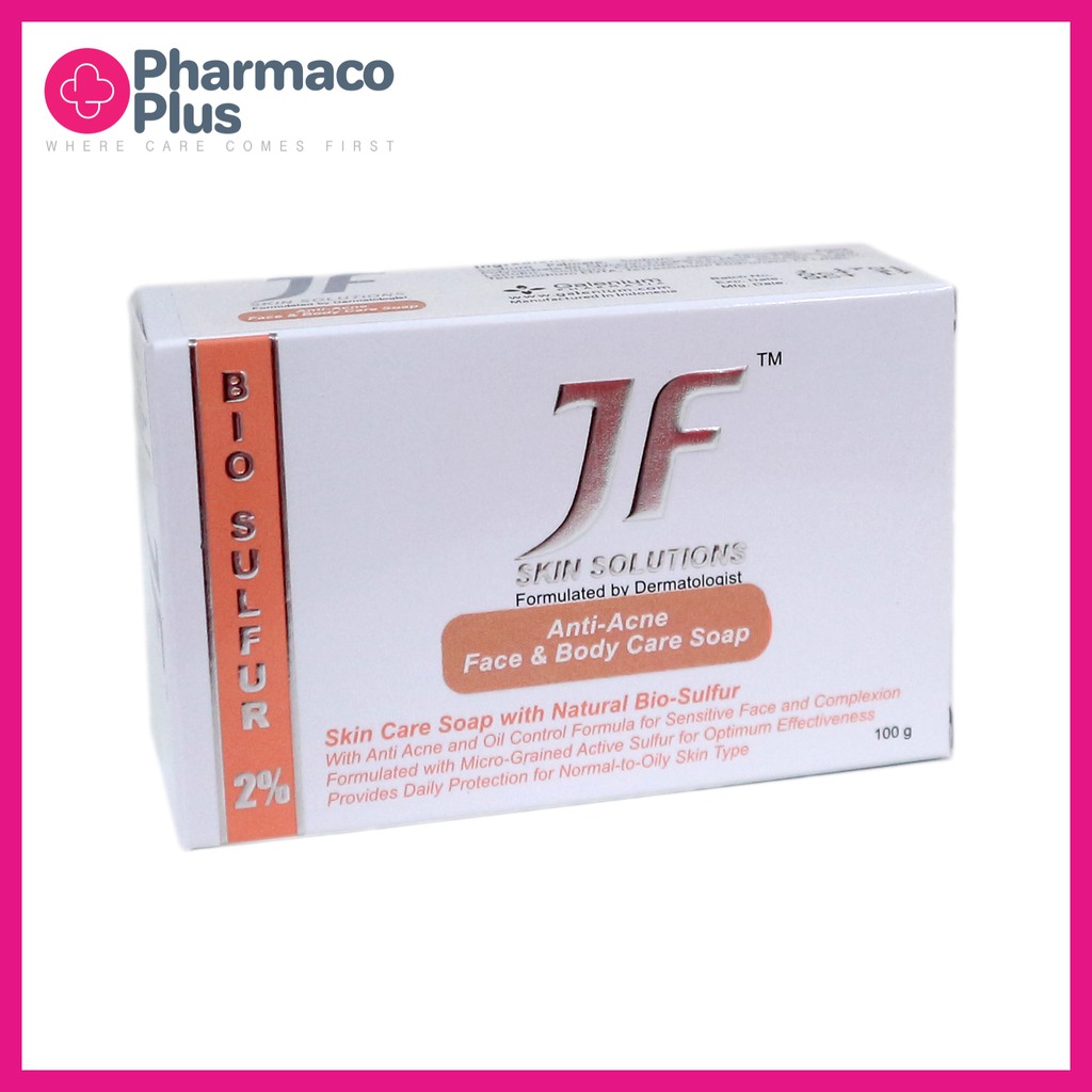jf acne soap