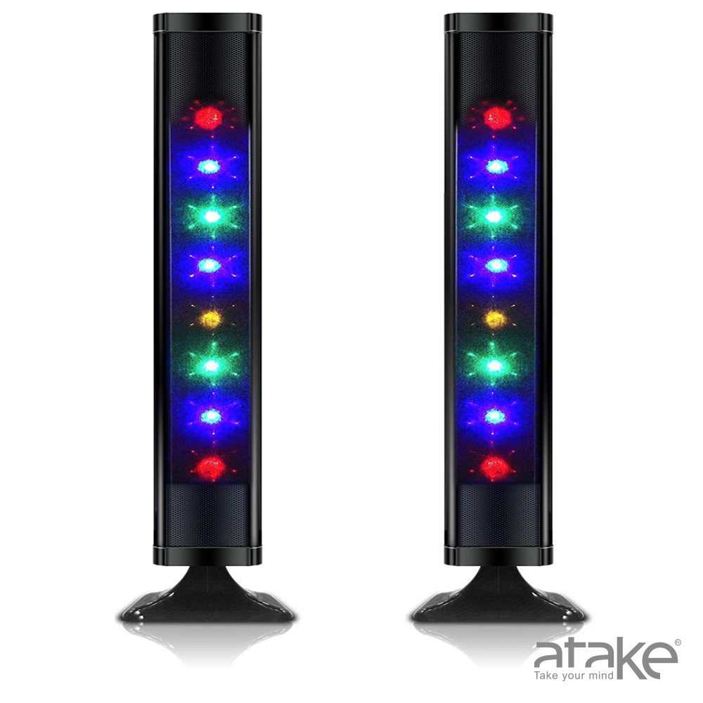 Bluetooth Sound Bar Tv Speakers Raster Light Dancing Speakers