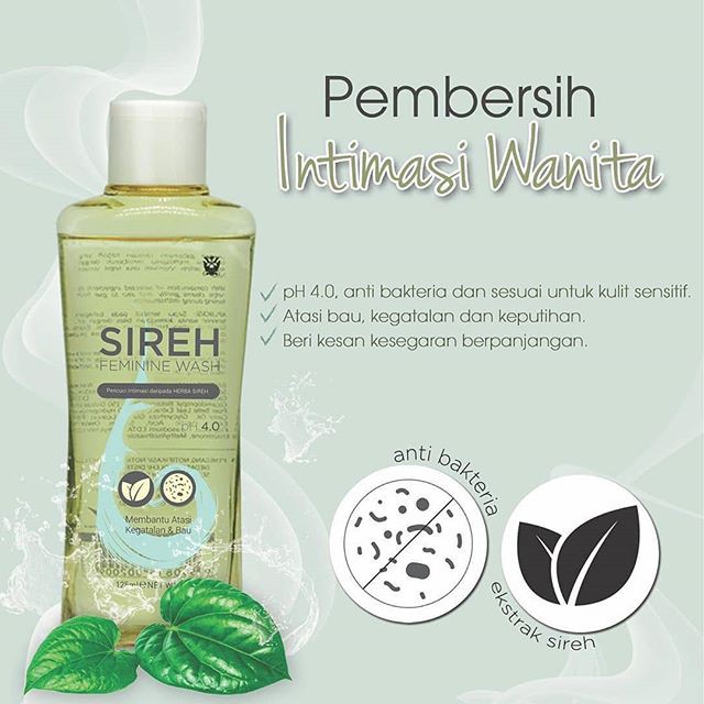 Sireh Feminine Wash Sendayu Tinggi Shopee Malaysia