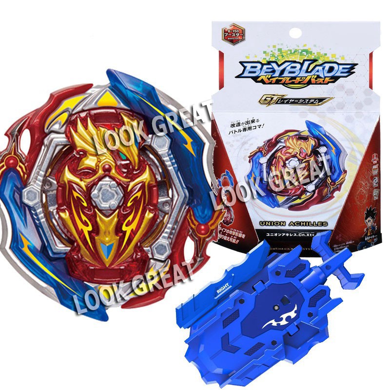 Flame Beyblade B150 Union Achilles Cn.Xtend+ Retsu GT B-150 Beyblade ...