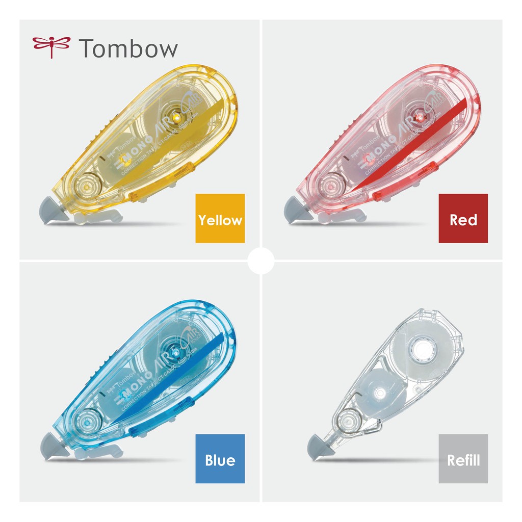 [VALUE PACK] Tombow Mono AIR 5 Correction Tape 5mm x 10mm + Refill