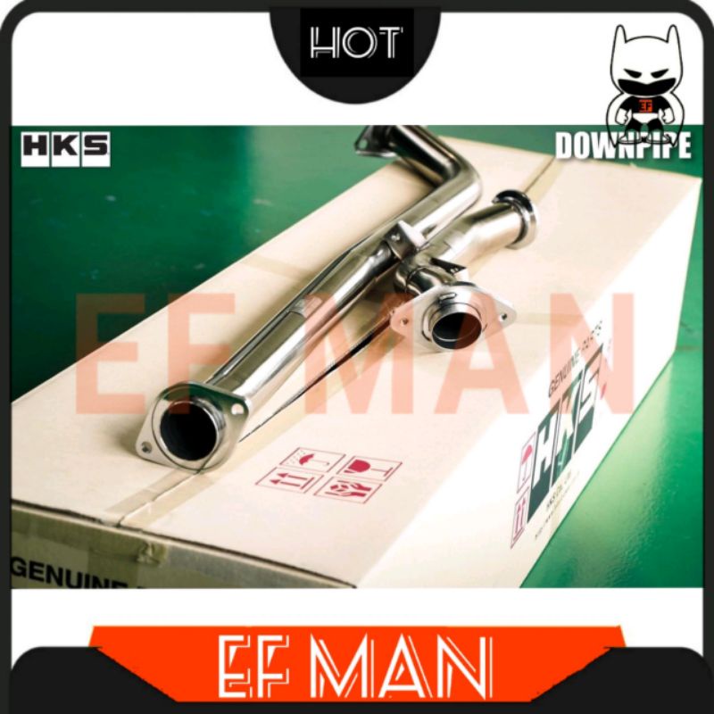 HKS LEGAMAX DOWN PIPE HILUX REVO ROCCO FORTUNER 2GDFTV 2.4L 1GDFTV 2
