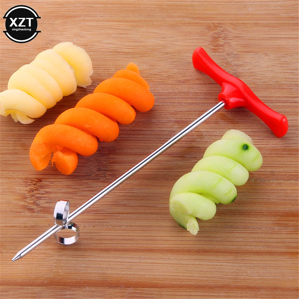 Vegetables Spiral Knife Potato Carrot Cucumber Salad Chopper Easy Spiral Screw Slicer Cutter Spiralizer Kitchen Tools