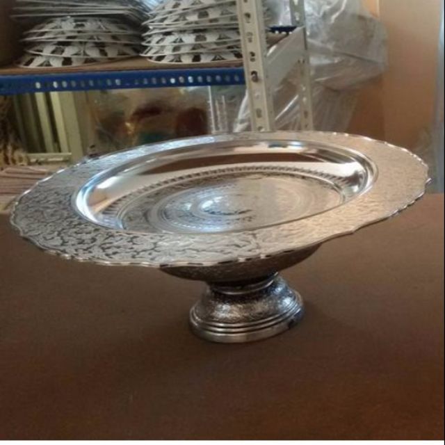 Dulang plastic bulat silver 14 X 14inch Shopee Malaysia Dulang plastic bulat silver 14 X 14inch Shopee Malaysia