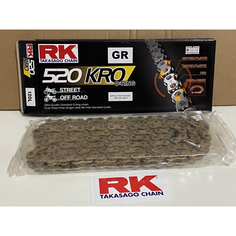 Rk Gold Oring Chain Gr5 Kro X 1 L