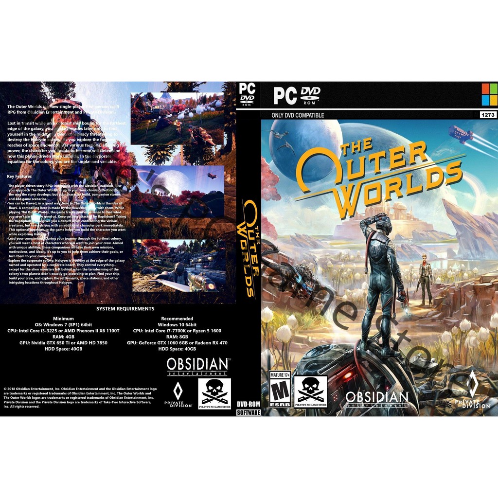 Pc The Outer Worlds Murder On Eridanos Dlc Added Shopee Malaysia