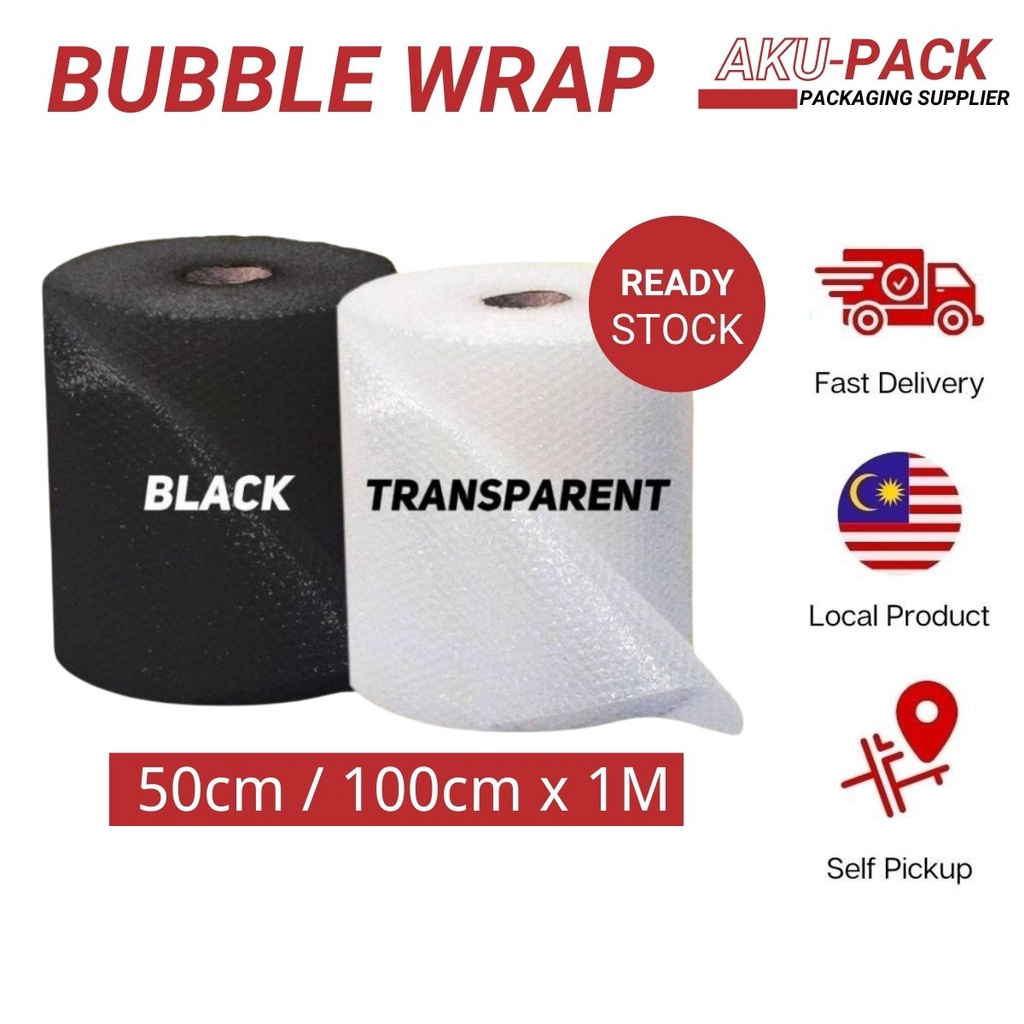 Bubble Wrap 50cm x 1m /1m x 1m (Single) Shopee Malaysia
