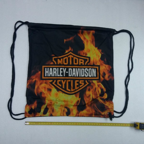 harley davidson drawstring backpack
