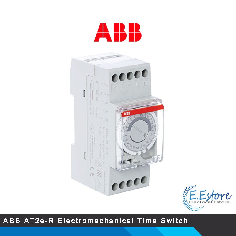 ABB AT2e-R Electromechanical Time Switch (2CSM231235R0601) | Shopee ...