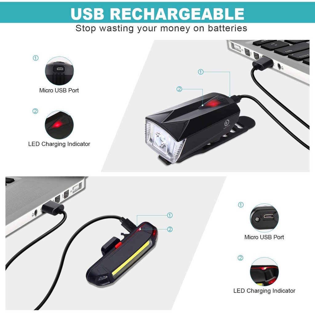 omeril bike light set