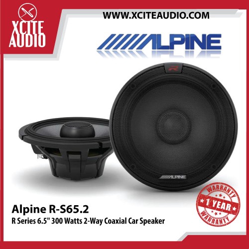 alpine 6.5 coaxial speakers