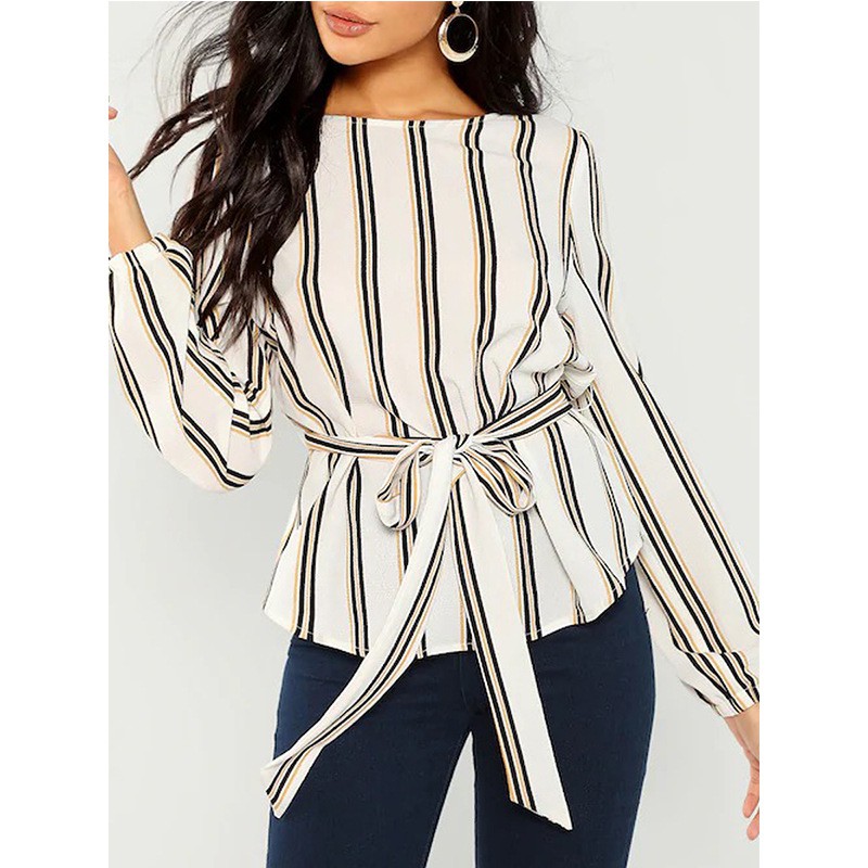 wrap blouse long sleeve