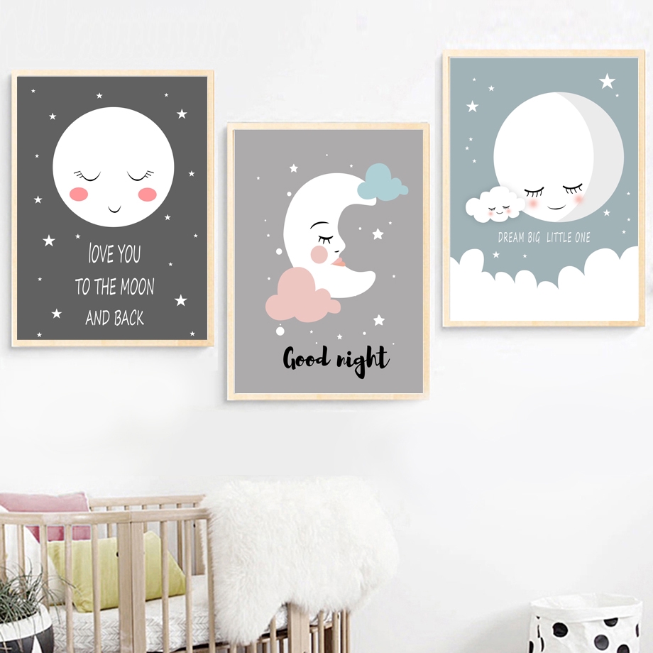 girl nursery canvas wall art