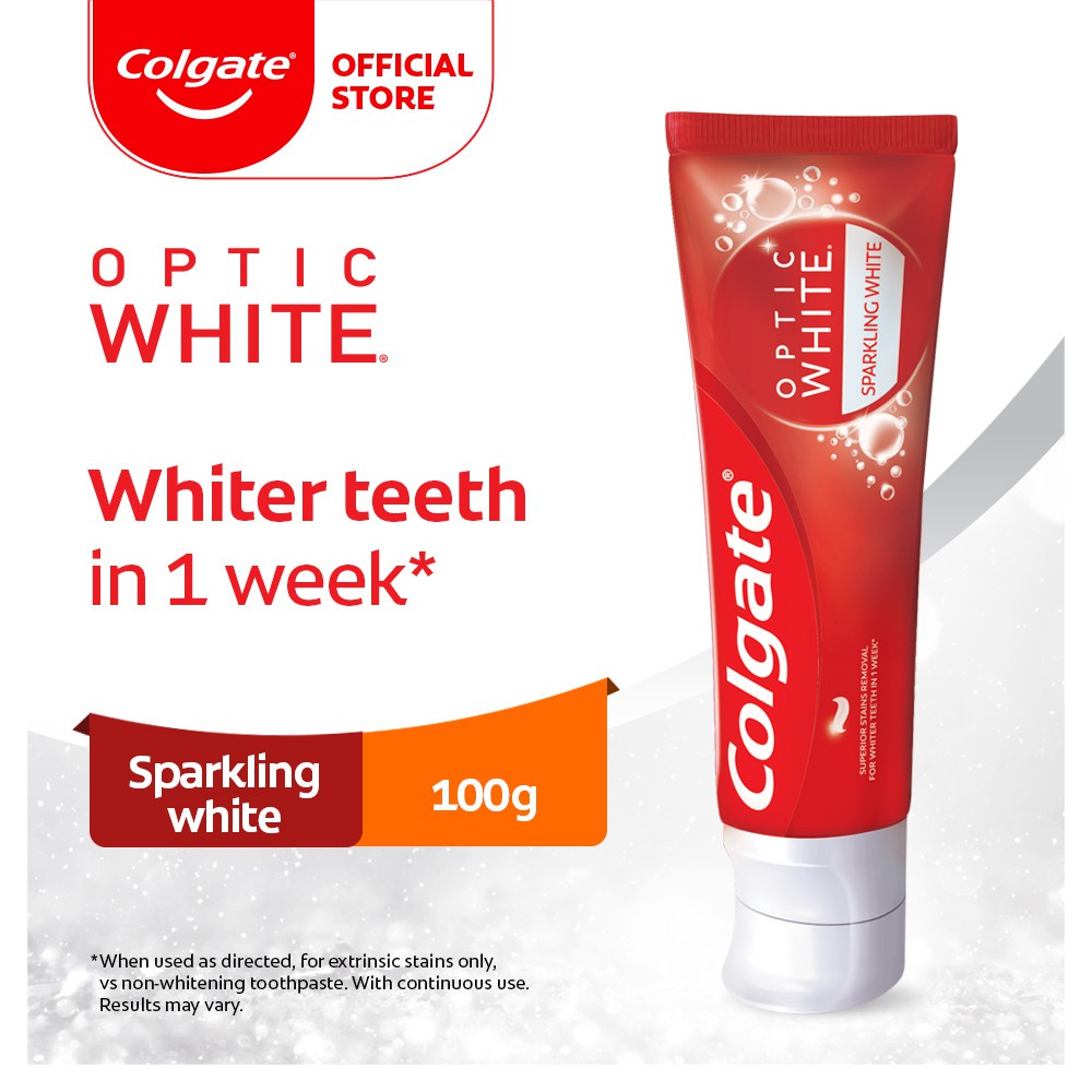 Buy Colgate Optic White Sparkling White Whitening Toothpaste 100g Seetracker Malaysia