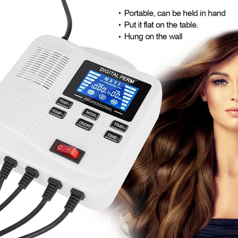 Fashiontimes Hair Perm Machine Small Portable Digital Heating
