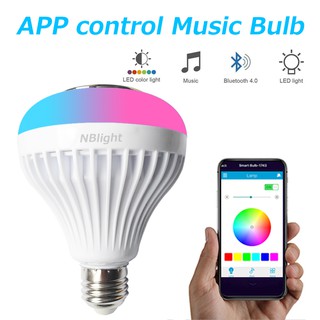 smart bulb music