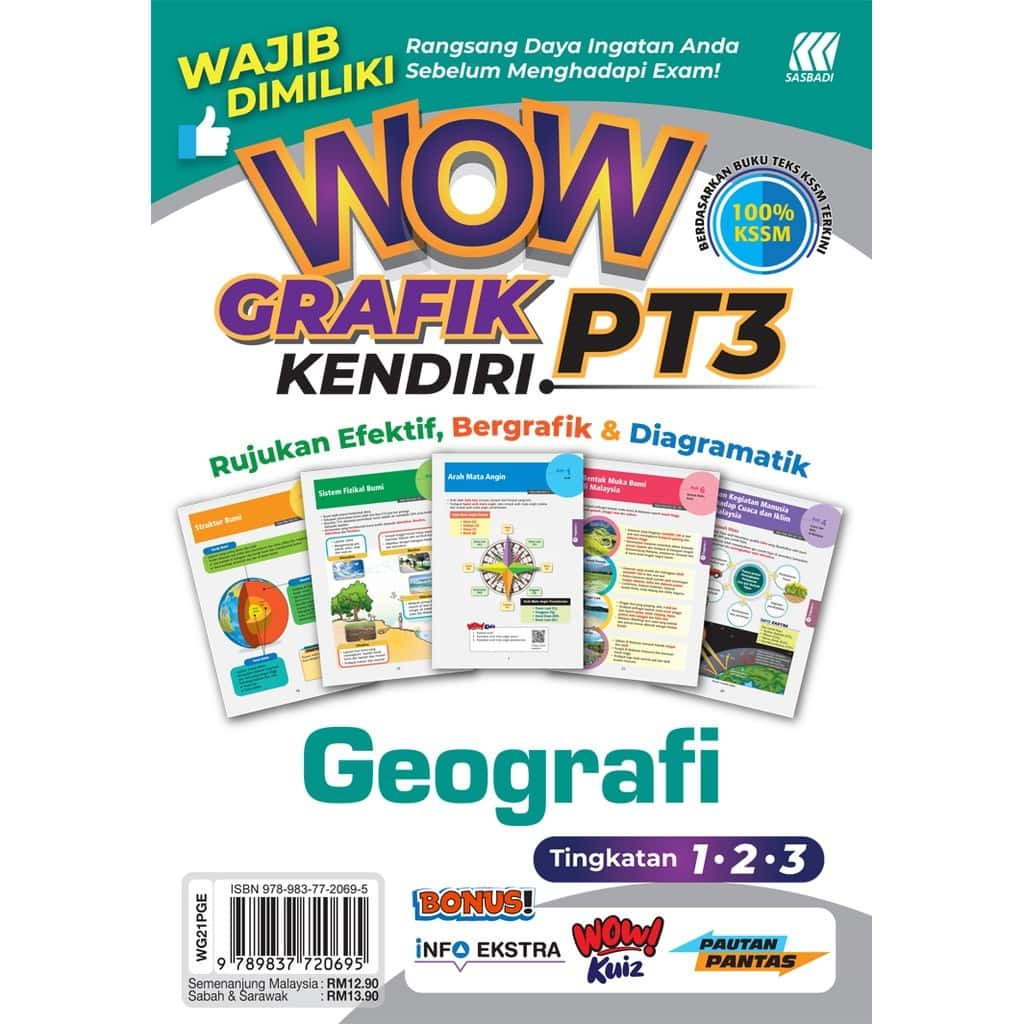 Buy ST  SASBADI REFERENCE BOOK / BUKU RUJUKAN  WOW GRAFIK KENDIRI PT3