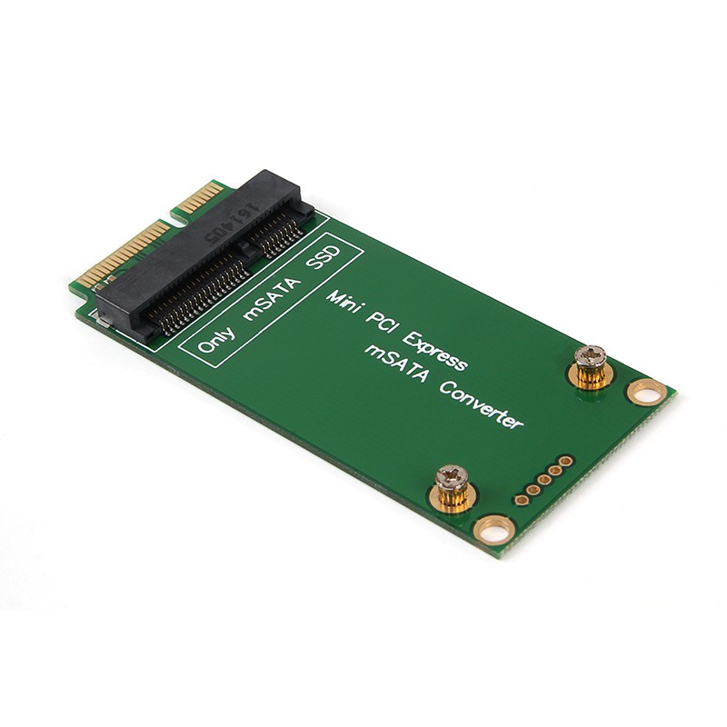 Jser 3 x 5 cm mSATA Adapter au 3 x 7 cm Mini PCI-E SATA SSD pour Asus Eee PC 1000 S101 900 901 900 A T91 