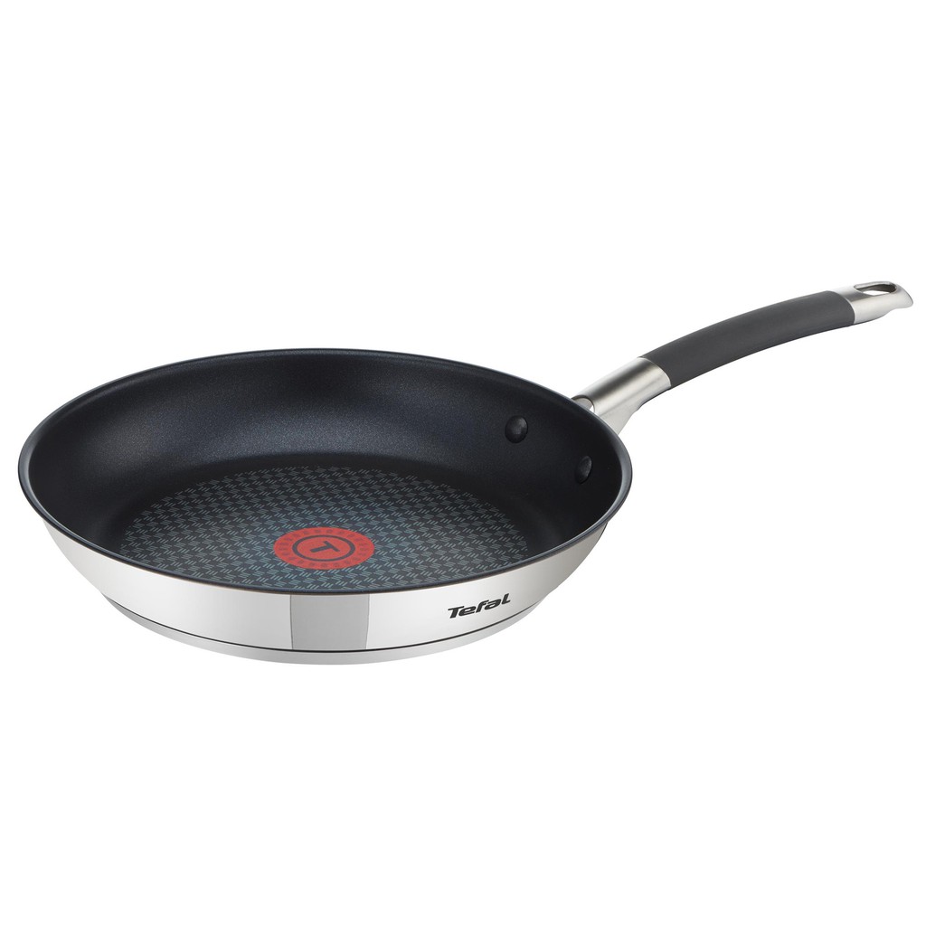 Tefal ILLICO Stainless Steel Induction Nonstick Frying Pan (24cm, 26cm