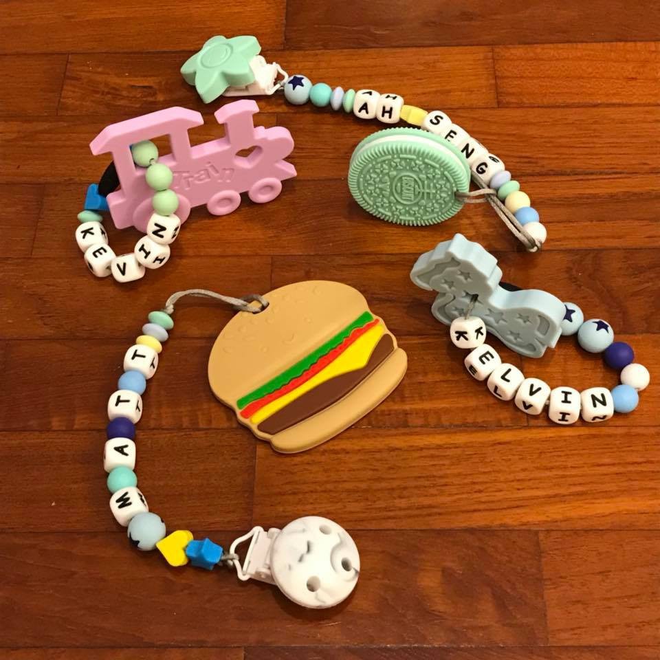 personalised baby teether