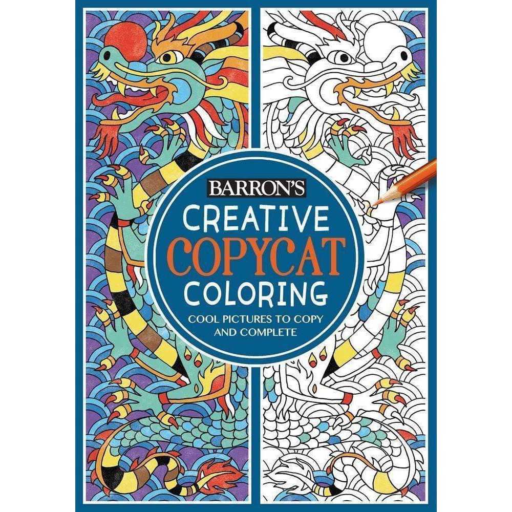 (BBW) Creative Copycat Coloring Cool Pictures To Copy And Complete