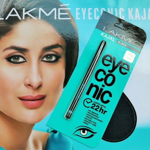 Lakme Eyeconic Kajal Deep Black 035g Original Shopee Malaysia 2771