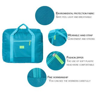 Travel Foldable Bag Waterproof Luggage Bag Organizer Beg Bekas Kotak ...