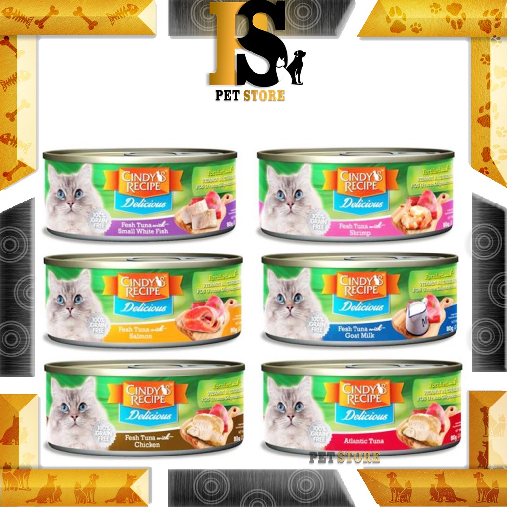 Cindy's Recipe Cat Wet Food (80g) | Shopee Malaysia