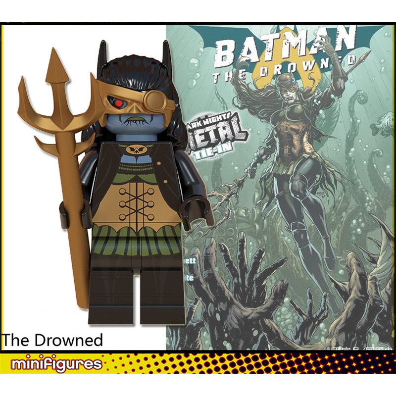 The Drowned Batman Series Dark Night : Metal Minifigure Compatible Toys DC  Comic WM667 | Shopee Malaysia