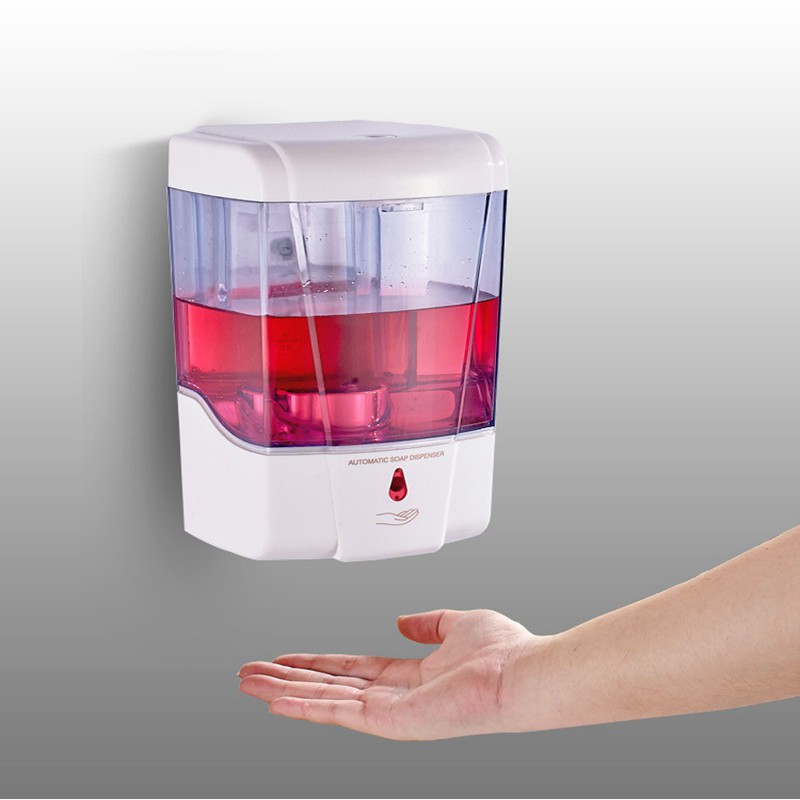 Auto Soap Dispenser 700ml Infrared Induction Touchless Wall Mounted