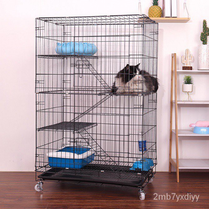 Buy Cat Cage Large Platform Kitten Sangkar Kucing Besar 2 Tingkat 
