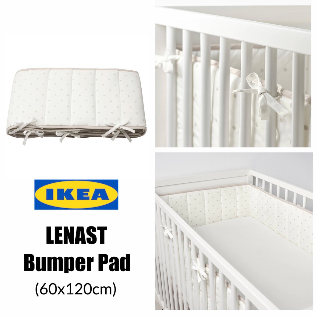 ikea crib bumper pads