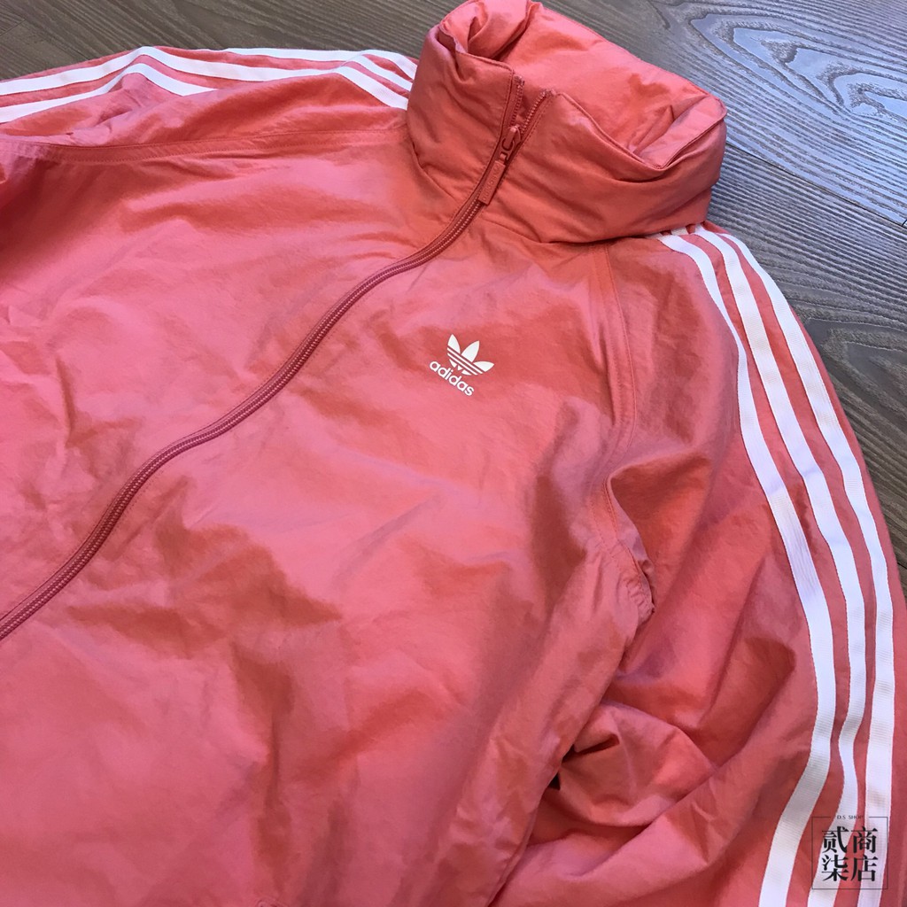 adidas originals stadium coat in red