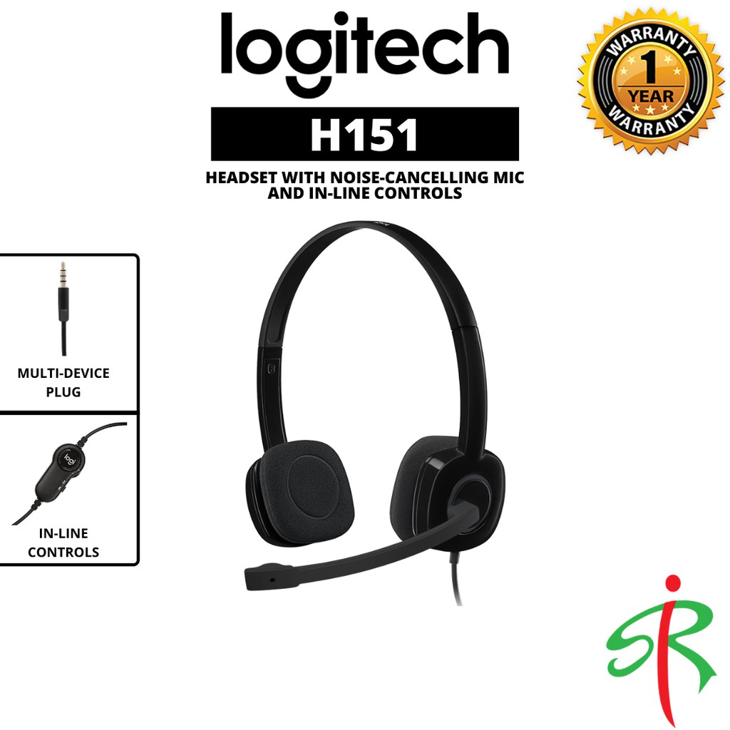 logitech h151 noise cancelling