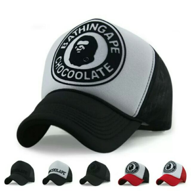 bathing ape trucker hat