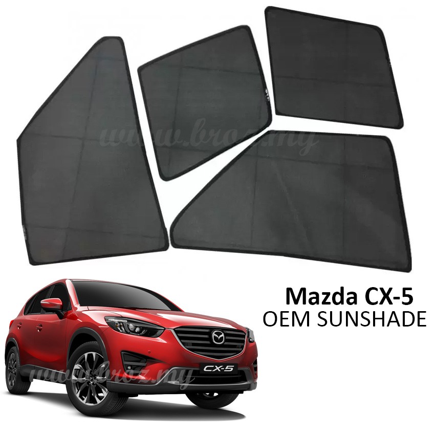 Custom Fit OEM Sunshade / Sun shades for Mazda CX5 (4PCS) Shopee