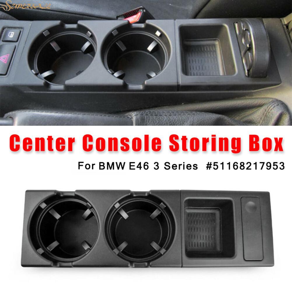 Drink Stand 1999 06 Replacement Tool Parts Plastic Black Cup Holder Storing Box For Bmw E46 3 Series Shopee Malaysia