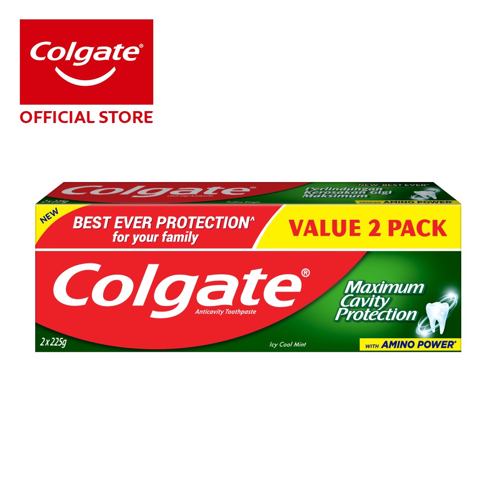 Colgate Maximum Cavity Protection Icy Cool Mint Flavour Toothpaste