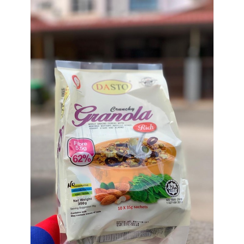 Buy 1box Granola Rich Dasto Seetracker Malaysia