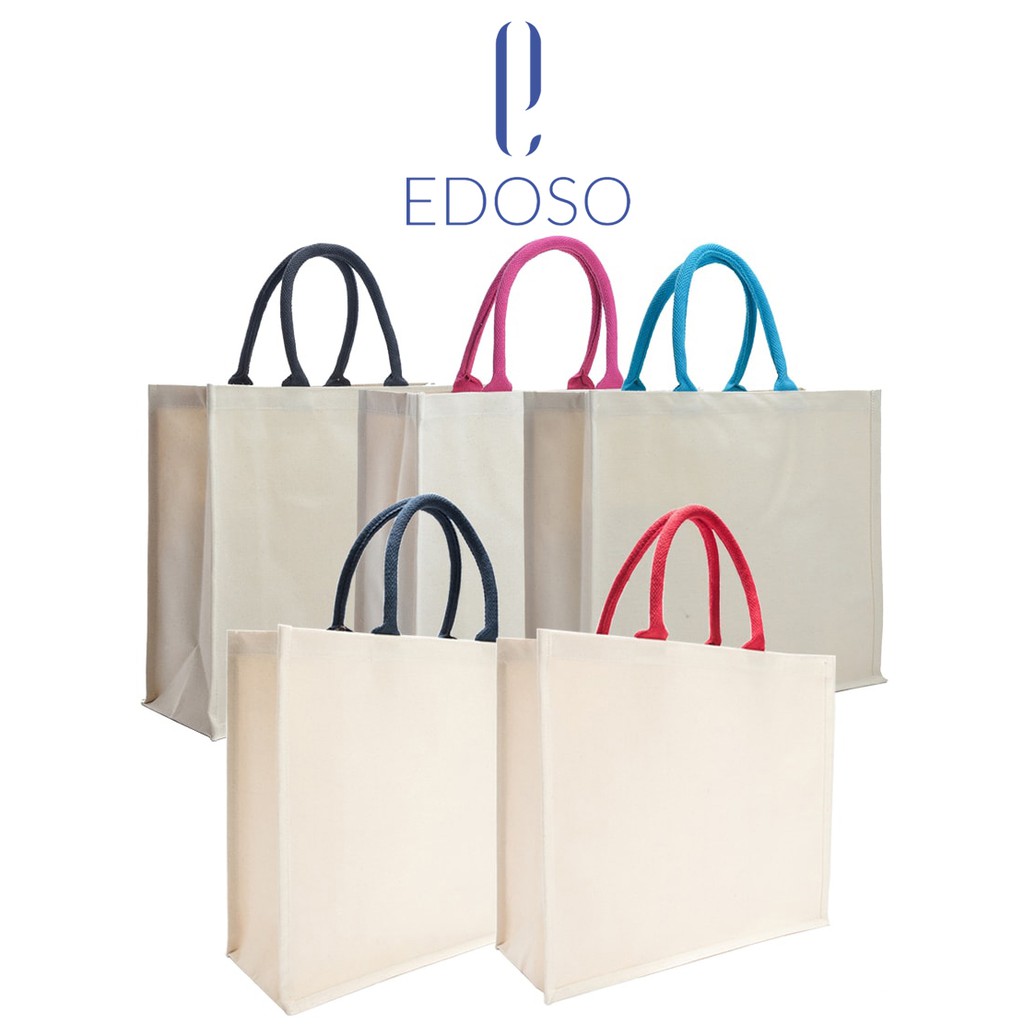 laminated canvas bag